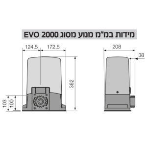 מנועים לשערים חשמליים